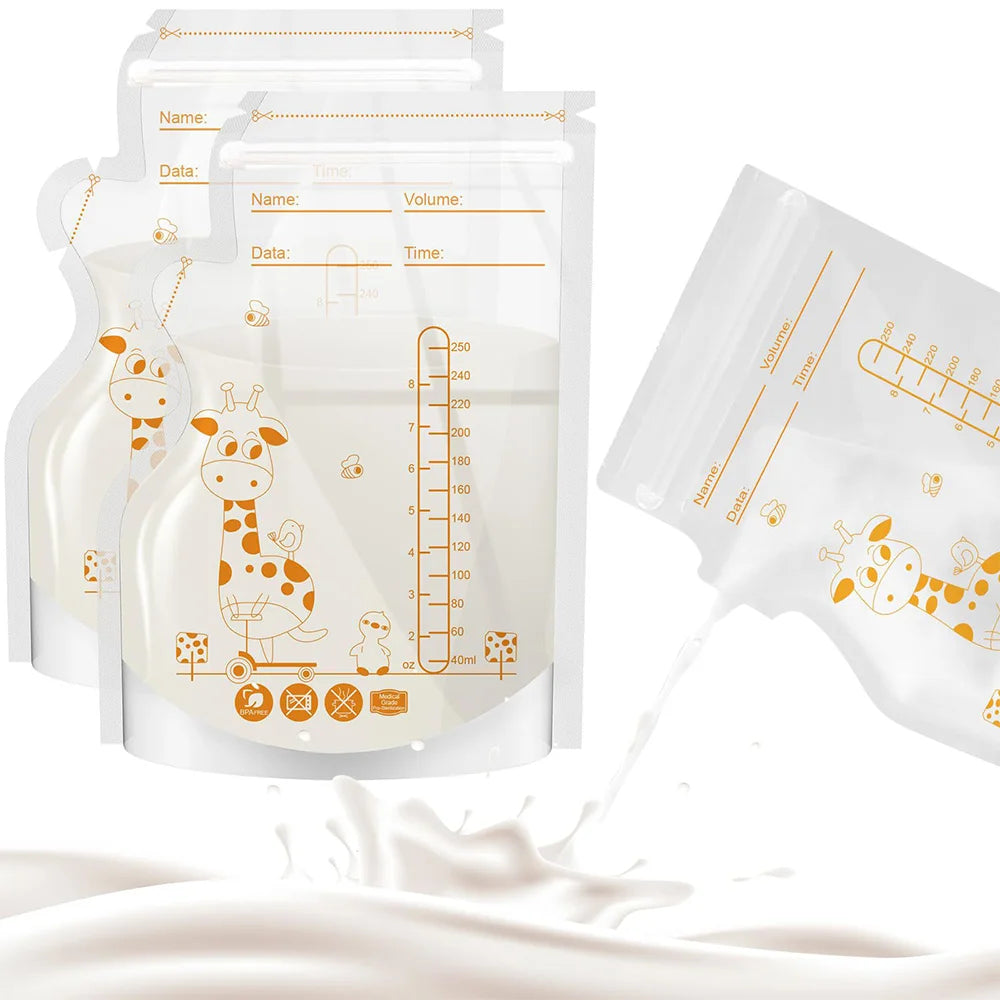 Sachets conservation lait maternel