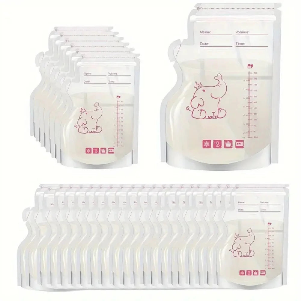 Sachets conservation lait maternel